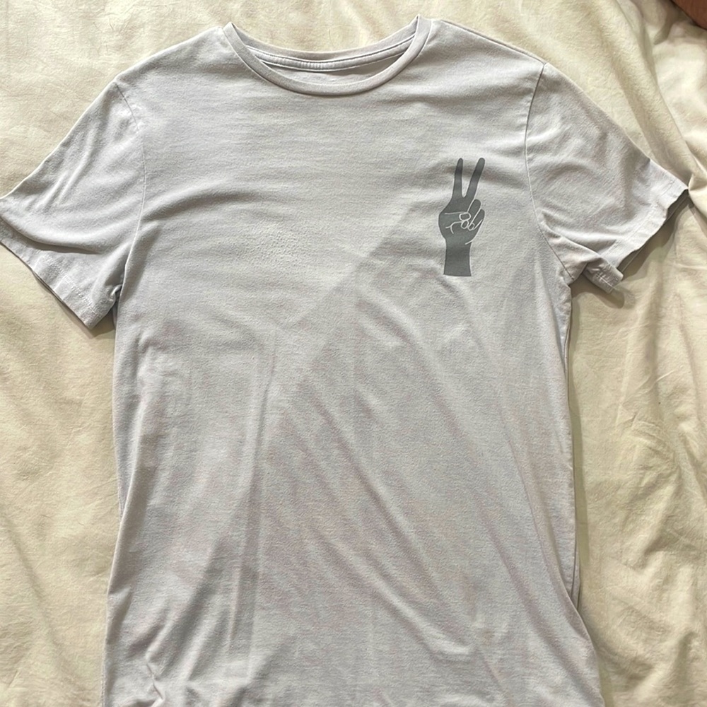 Short sleeve crew neck